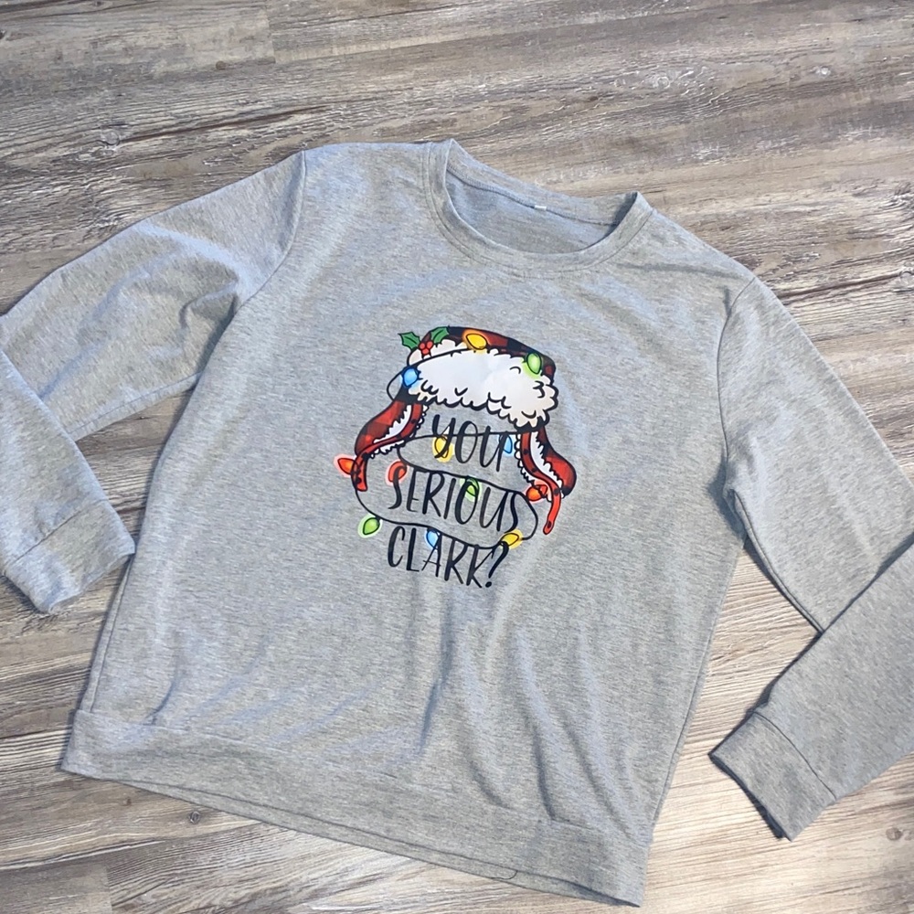 EUC Lampoon Christmas Crewneck Sweatshirt L